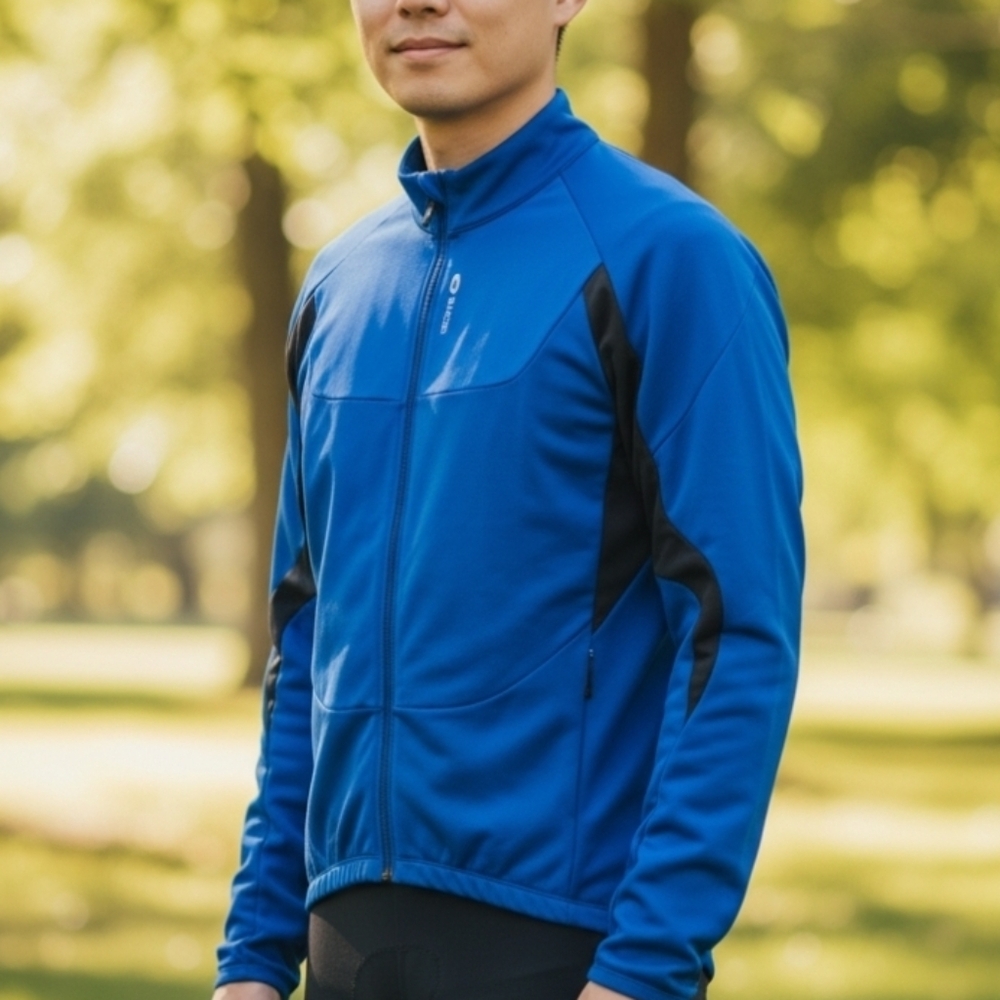 Sugoi Bicycle Racing Jacket Blue